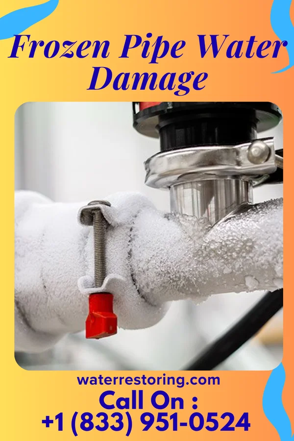Frozen Pipe Water Damage in Gray Court, SC